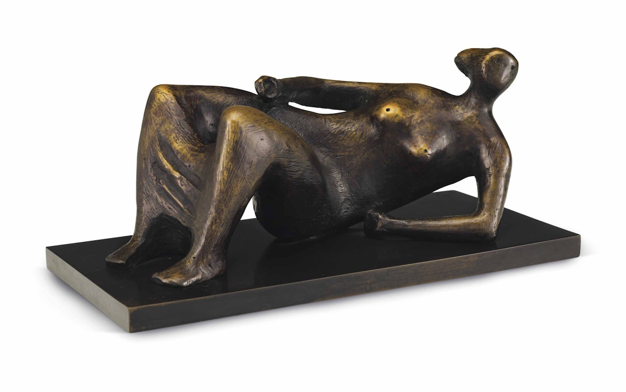 Reclining Woman: Hair by Henry Moore