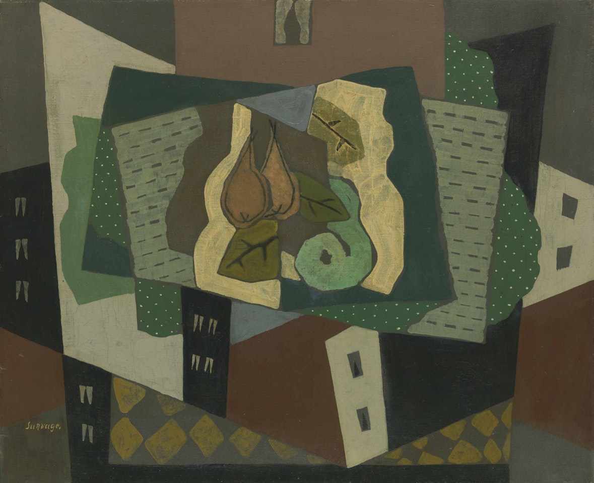 Paysage aux poires by Leopold Survage