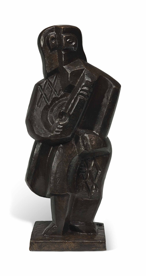 Arlequin à la mandoline by Jacques Lipchitz