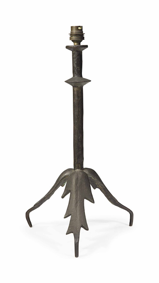 Lampe modèle "trépied à feuilles," première version by Alberto Giacometti