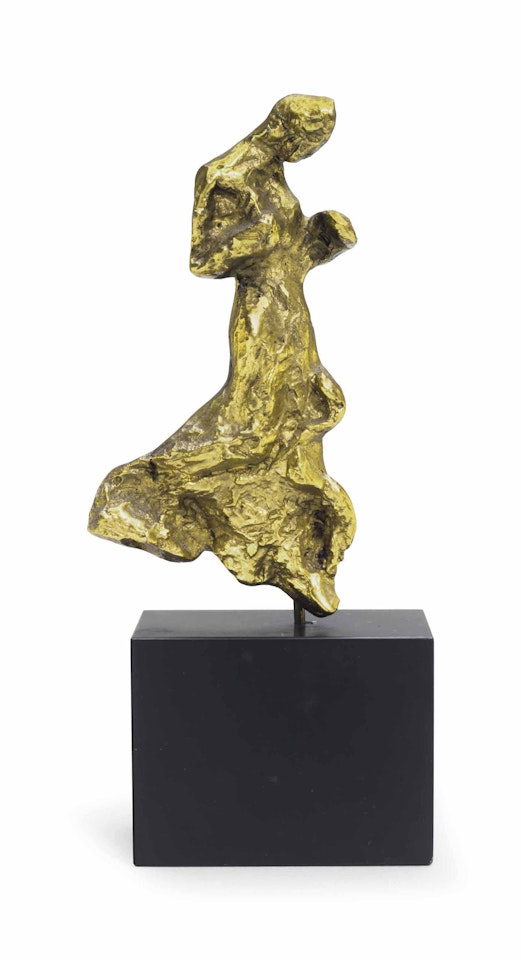 Broche, silhouette féminine by Alberto Giacometti