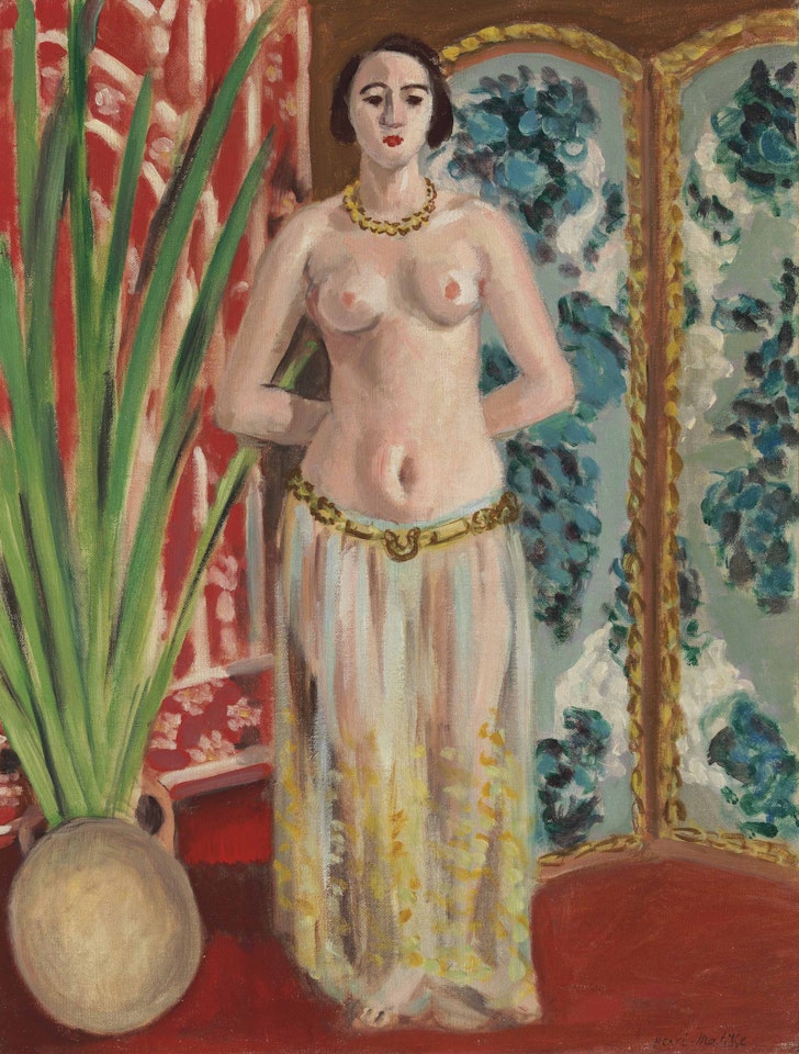 Odalisque, mains dans le dos by Henri Matisse