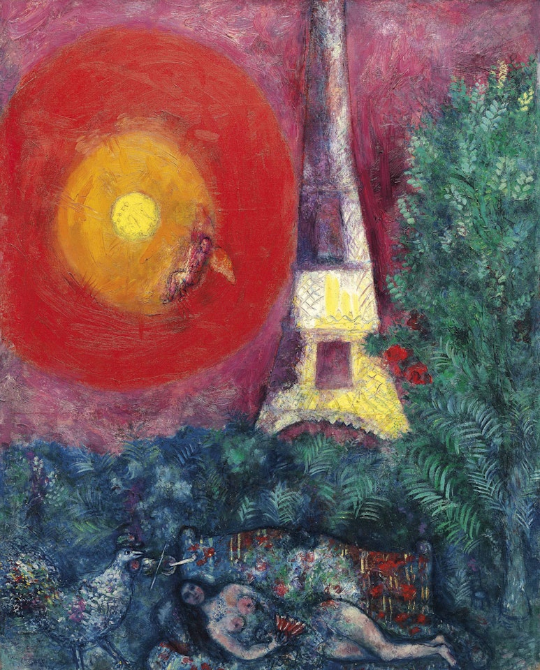 La Tour Eiffel by Marc Chagall