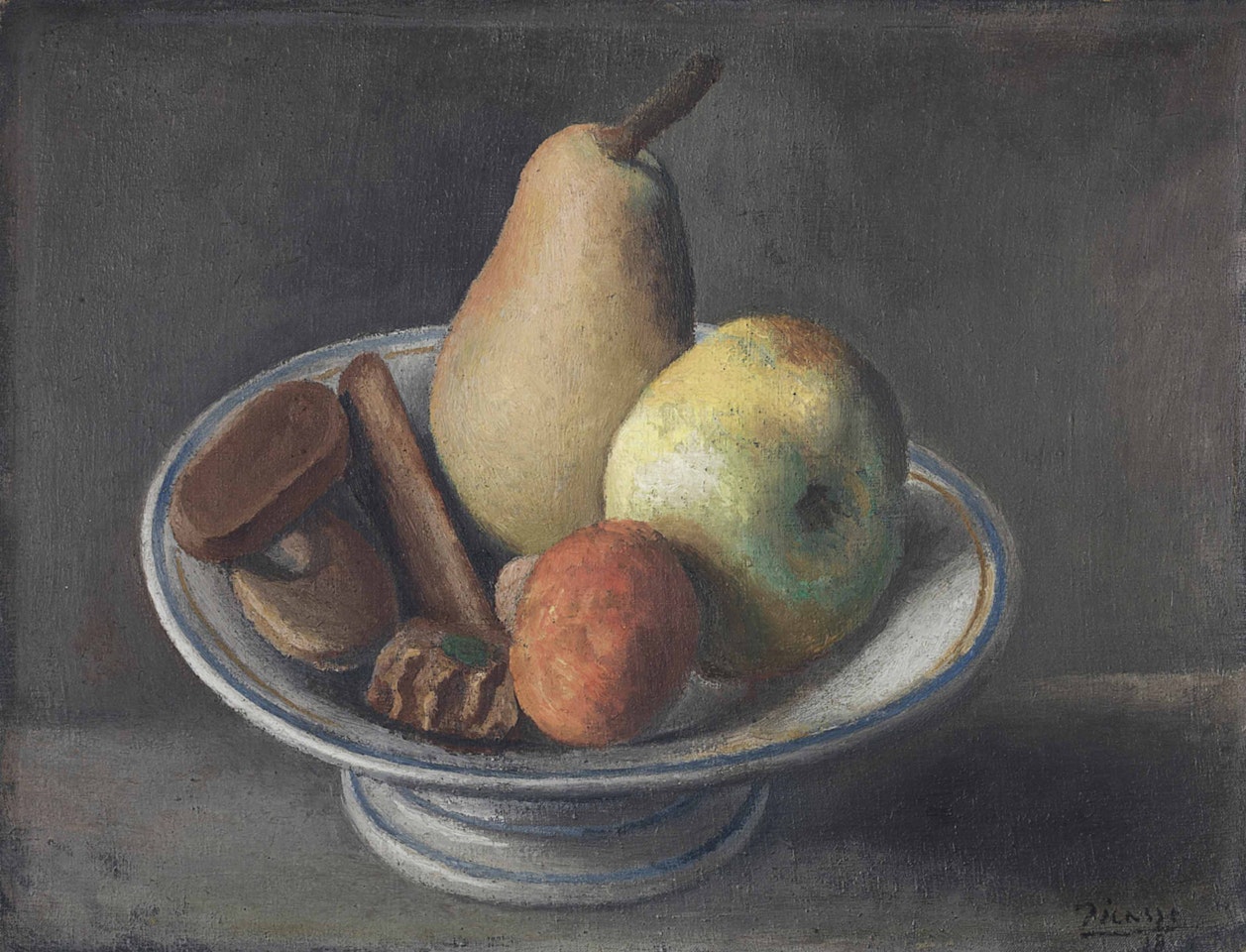 Compotier avec fruits by Pablo Picasso