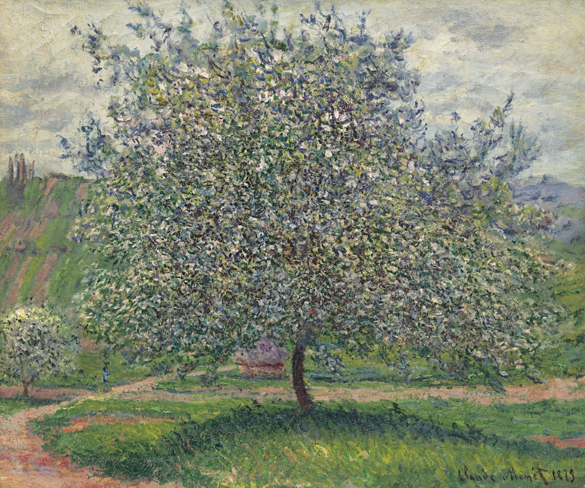 Le Pommier by Claude Monet