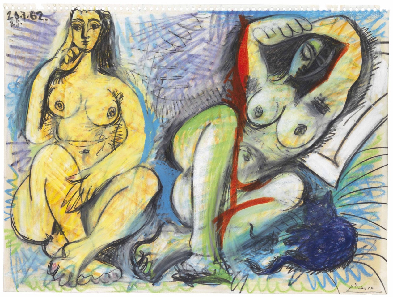 Deux nus by Pablo Picasso