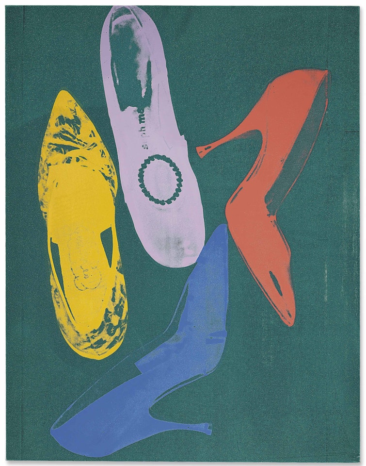 Diamond Dust Shoes by Andy Warhol