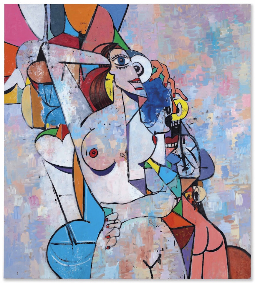 Nude and Forms by George Condo