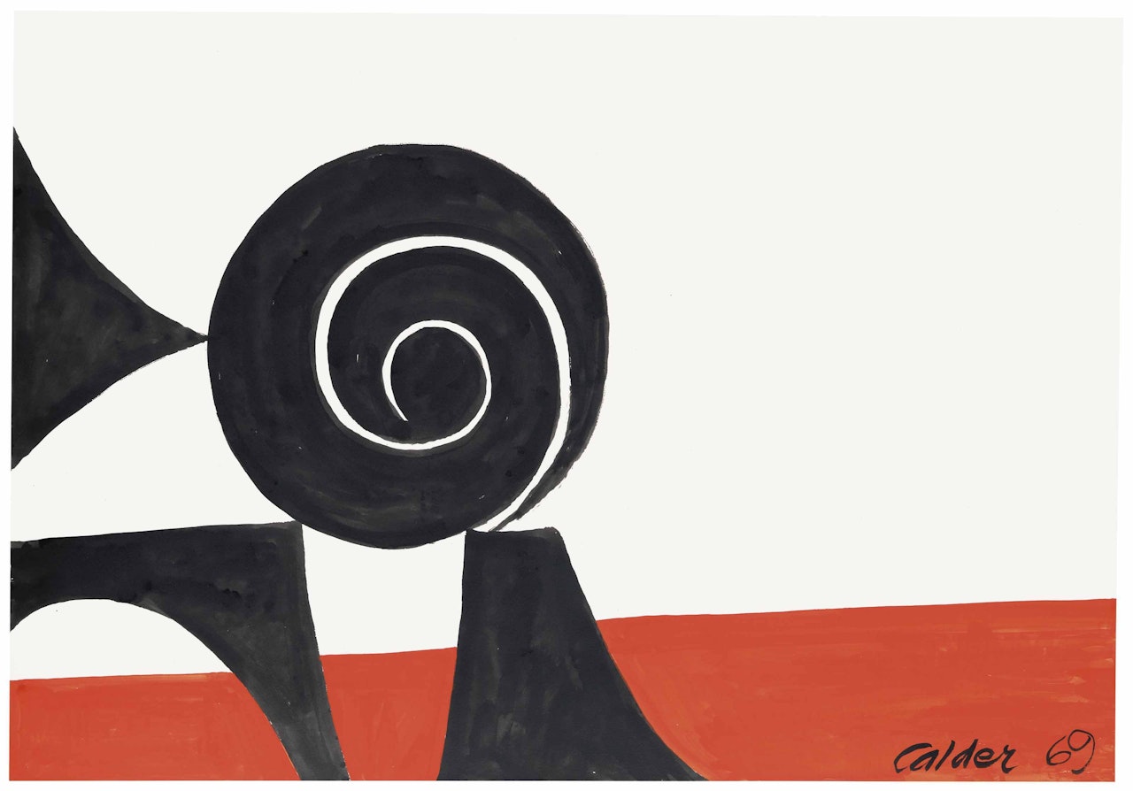 Balanced Spiral by Alexander Calder