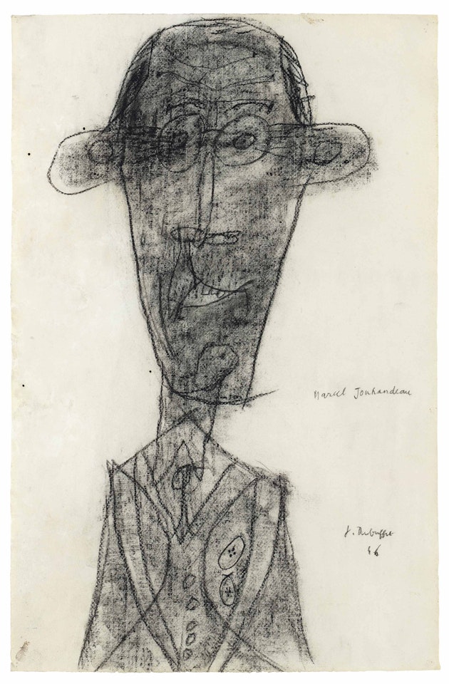 Jouhandeau Bouc Mouflon by Jean Dubuffet