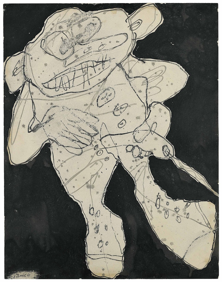 Pisseur a Droite IV by Jean Dubuffet