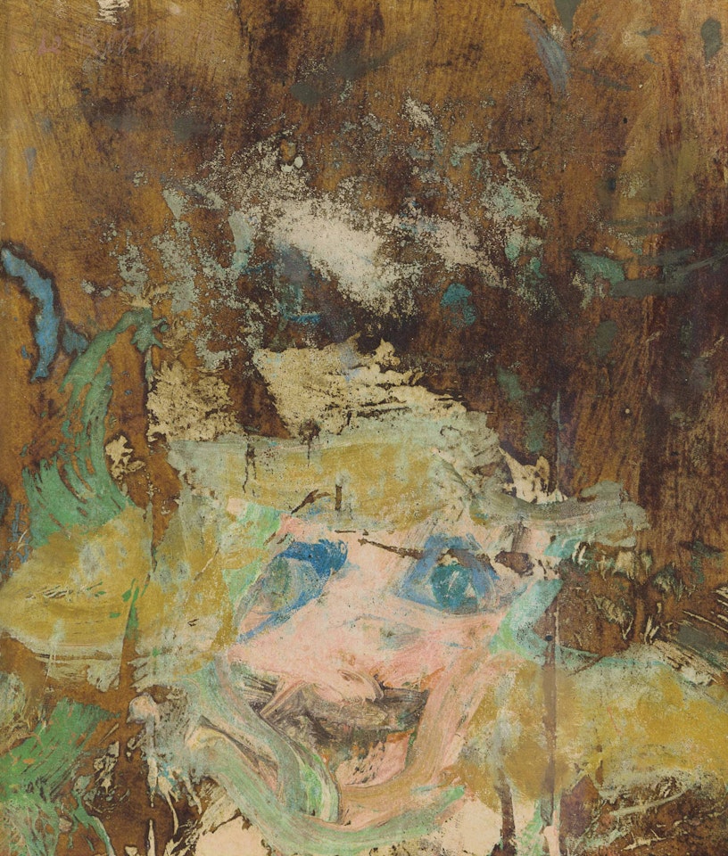 Woman, Pompeiian Wall by Willem de Kooning