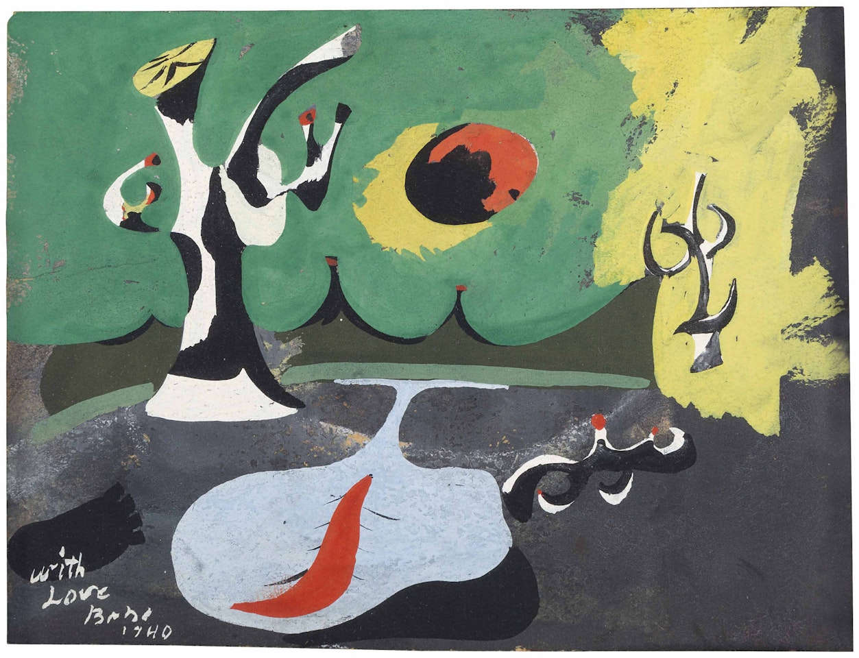 Sketch for Garden in Sochi by Arshile Gorky