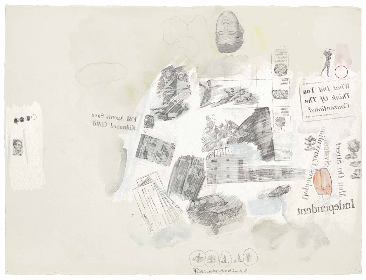 Dowery by Robert Rauschenberg