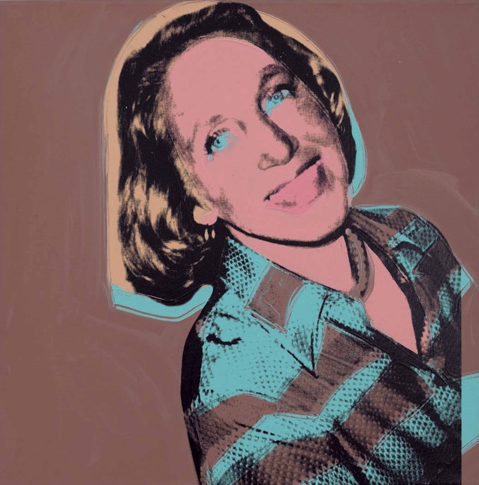 Jane Lang by Andy Warhol