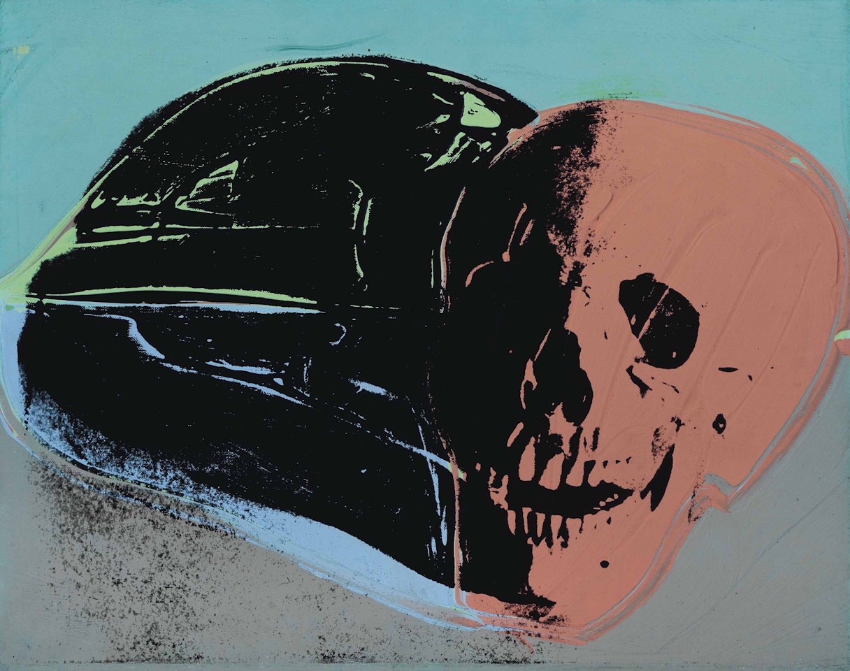 Skull by Andy Warhol