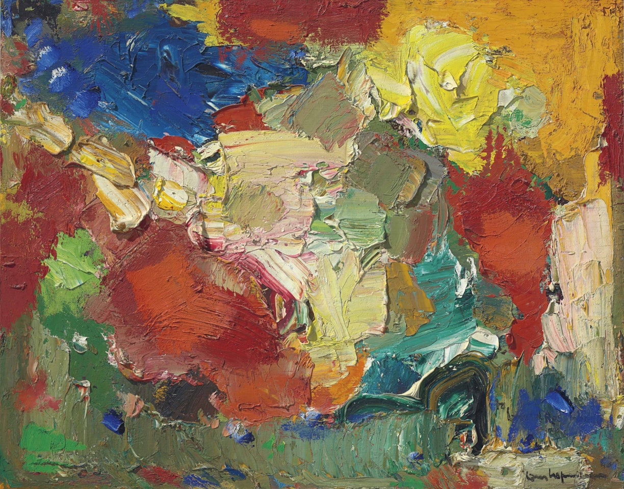 Symphony in the Sky by Hans Hofmann