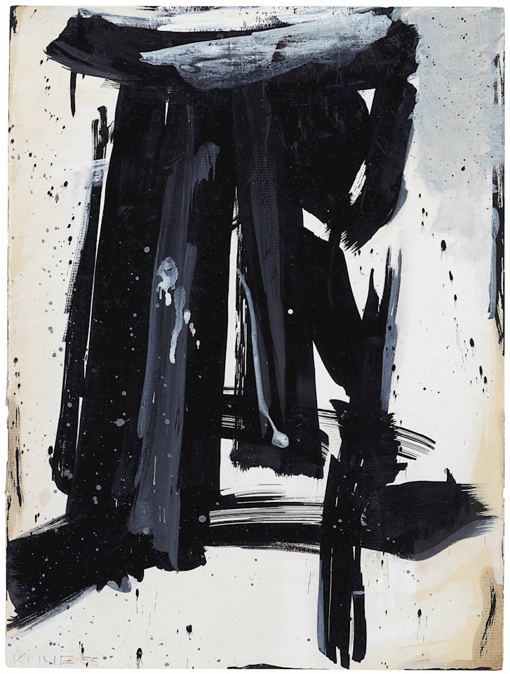 Study for Shaft by Franz Kline