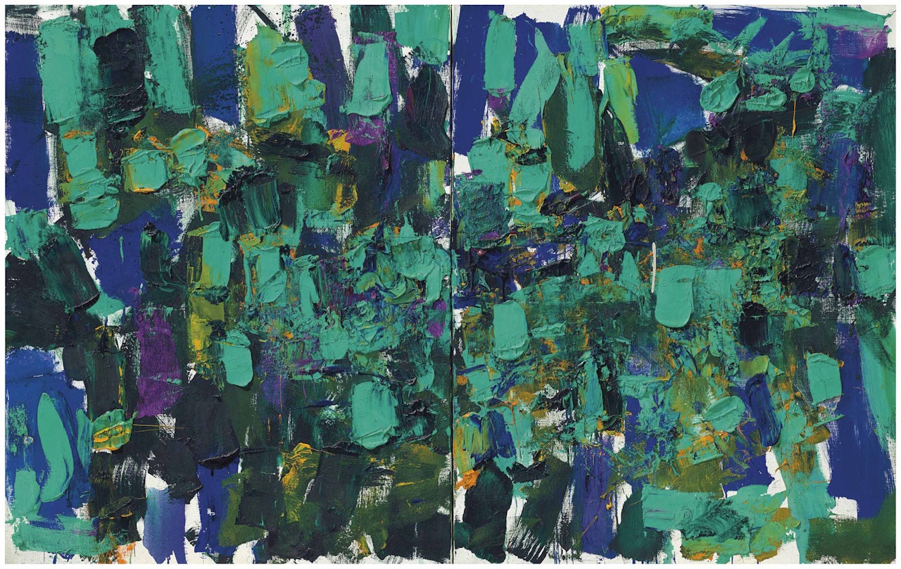 Bear Right by Joan Mitchell