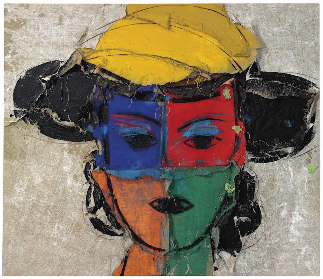 Rostro con Sombrero by Manolo Valdés