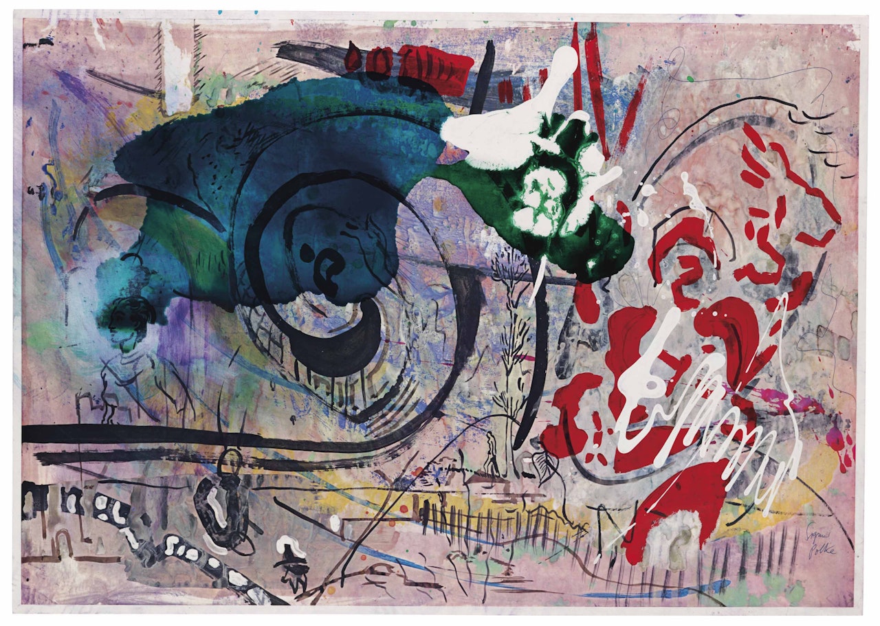 Untitled [Mönchengladbach 1983] by Sigmar Polke