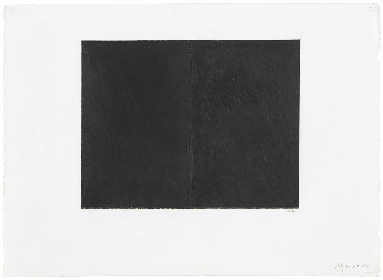 Study for Lot by Brice Marden