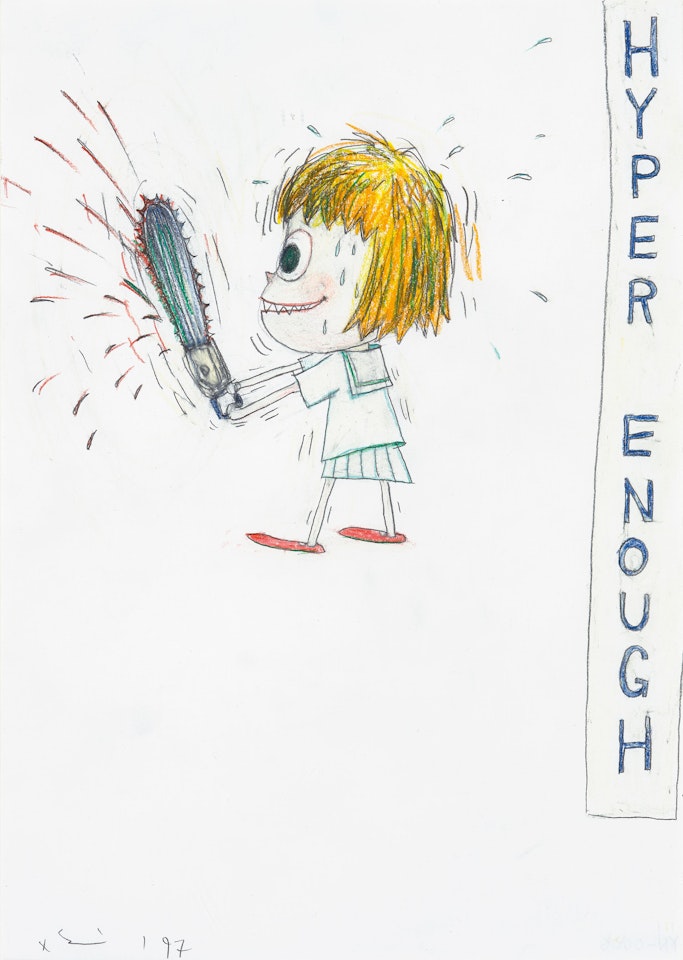 Hyper Enough by Yoshitomo Nara