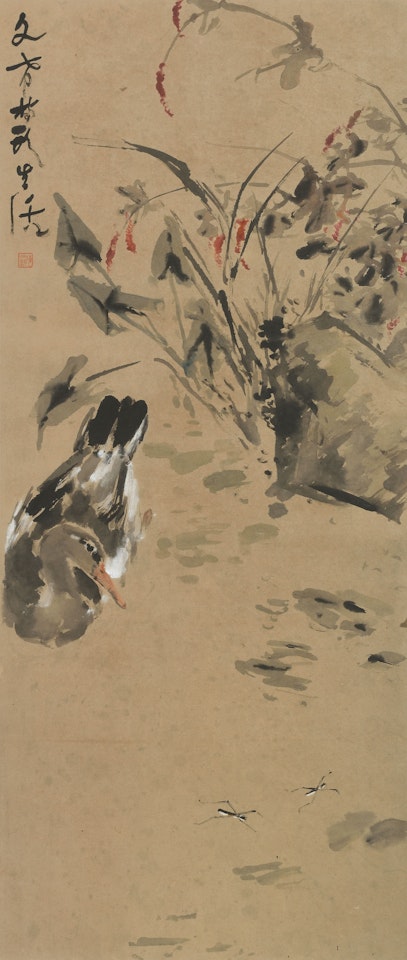 Ducks Swimming in Spring by Chen Wen Hsi