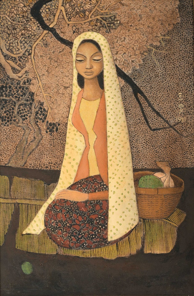 Balinese Lady by Cheong Soo Pieng