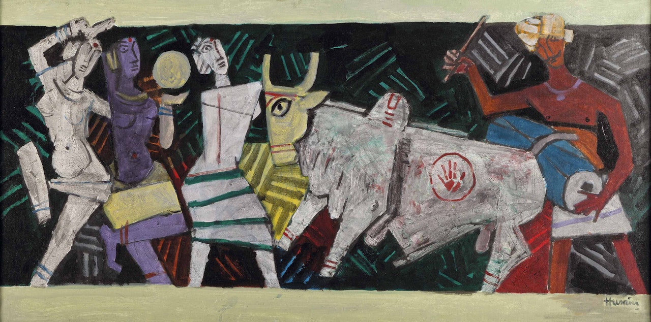 Untitled by M.F. Husain