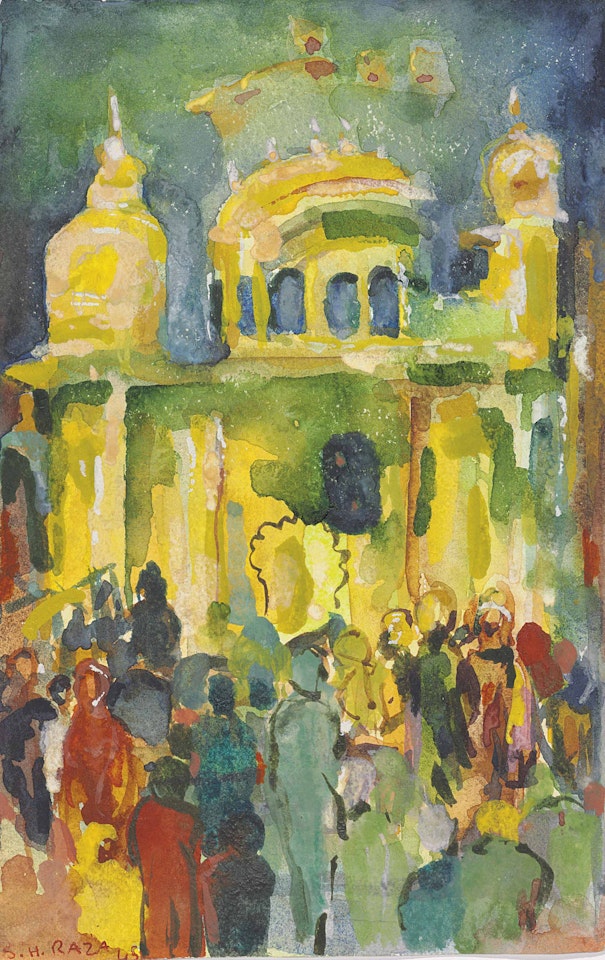 Untitled by Sayed Haider Raza