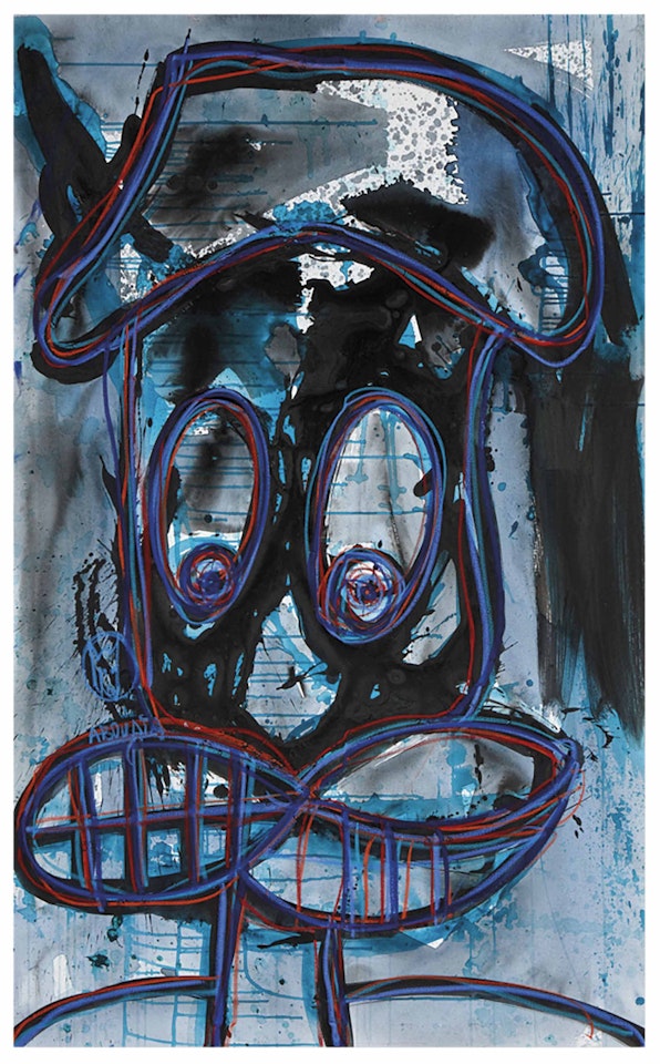 Untitled Tête by Aboudia Abdoulaye Diarrassouba