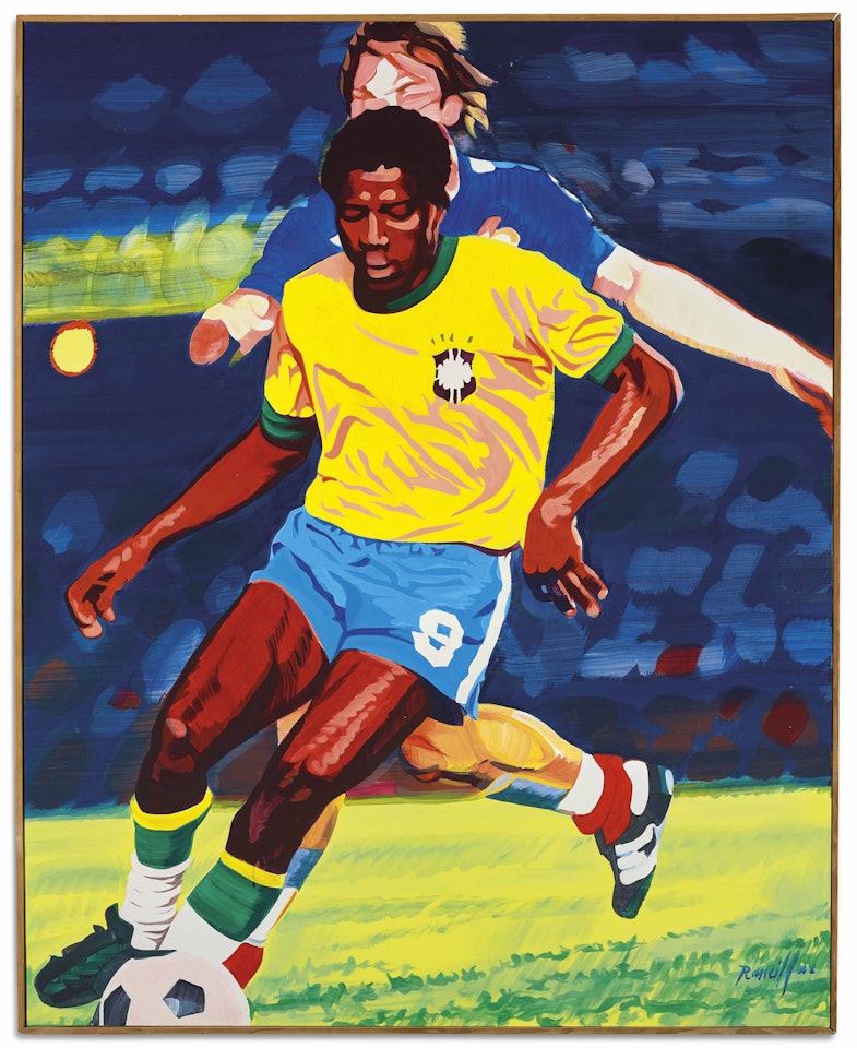 Maracana by Bernard Rancillac