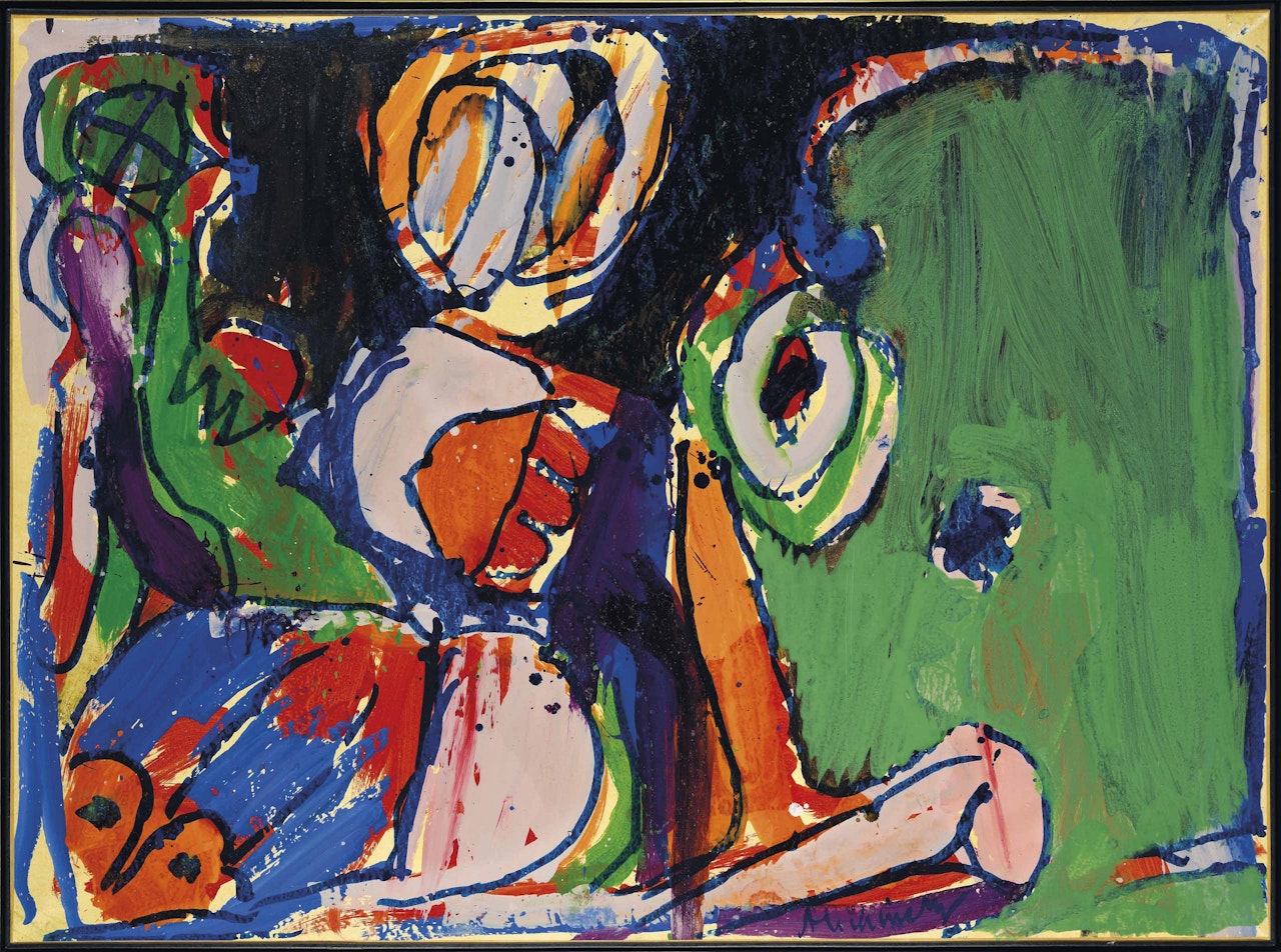 Costume populaire by Pierre Alechinsky
