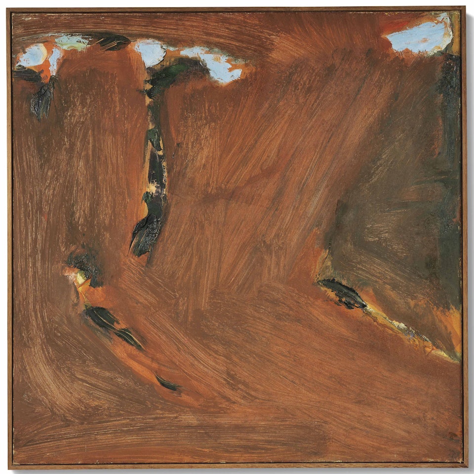 Brun rouge by Olivier Debre