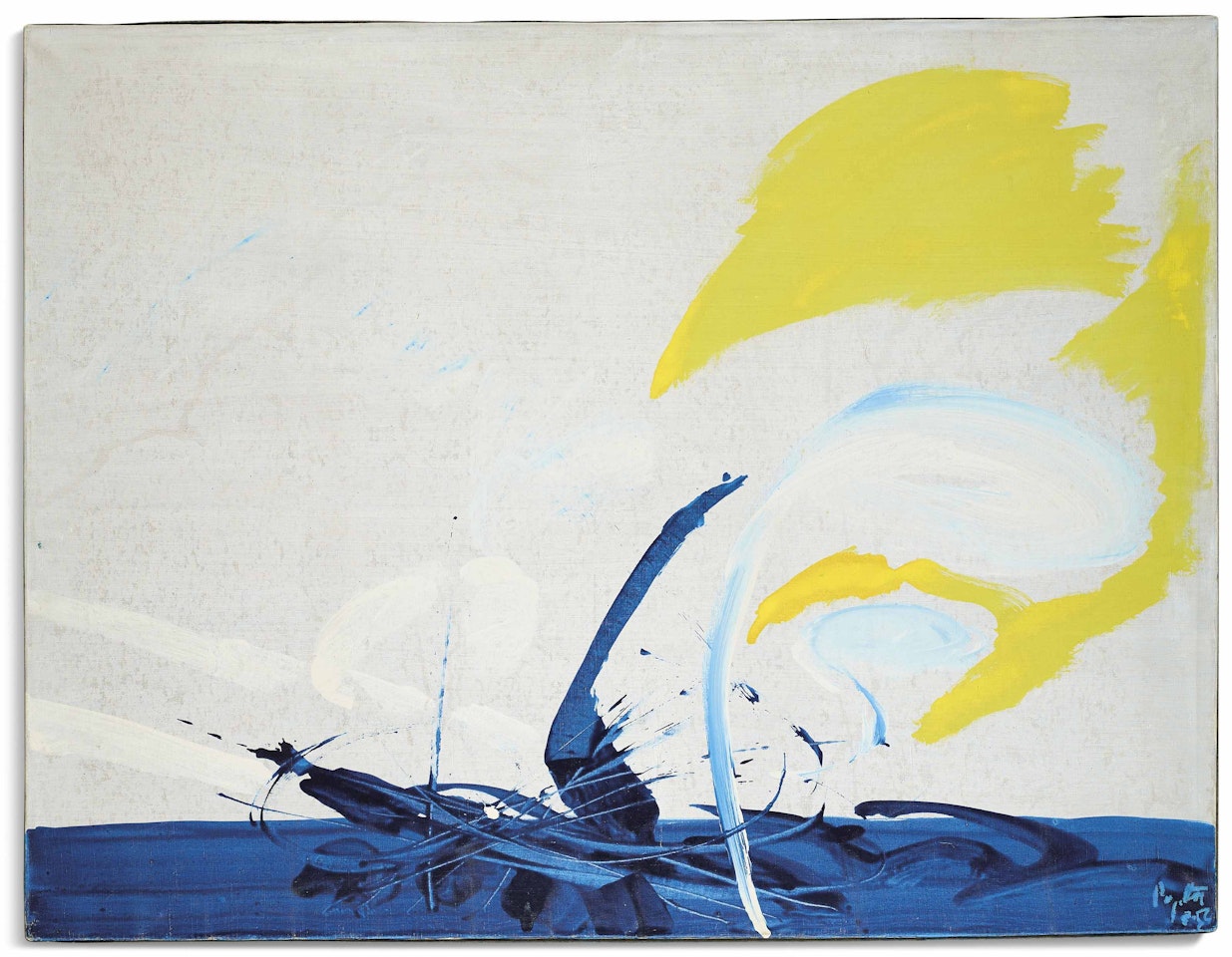 Être la Mer by Jean Degottex