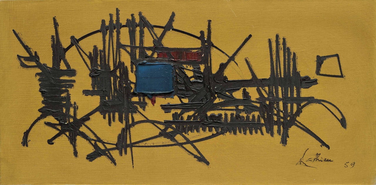 L’Espoir non déçu by Georges Mathieu