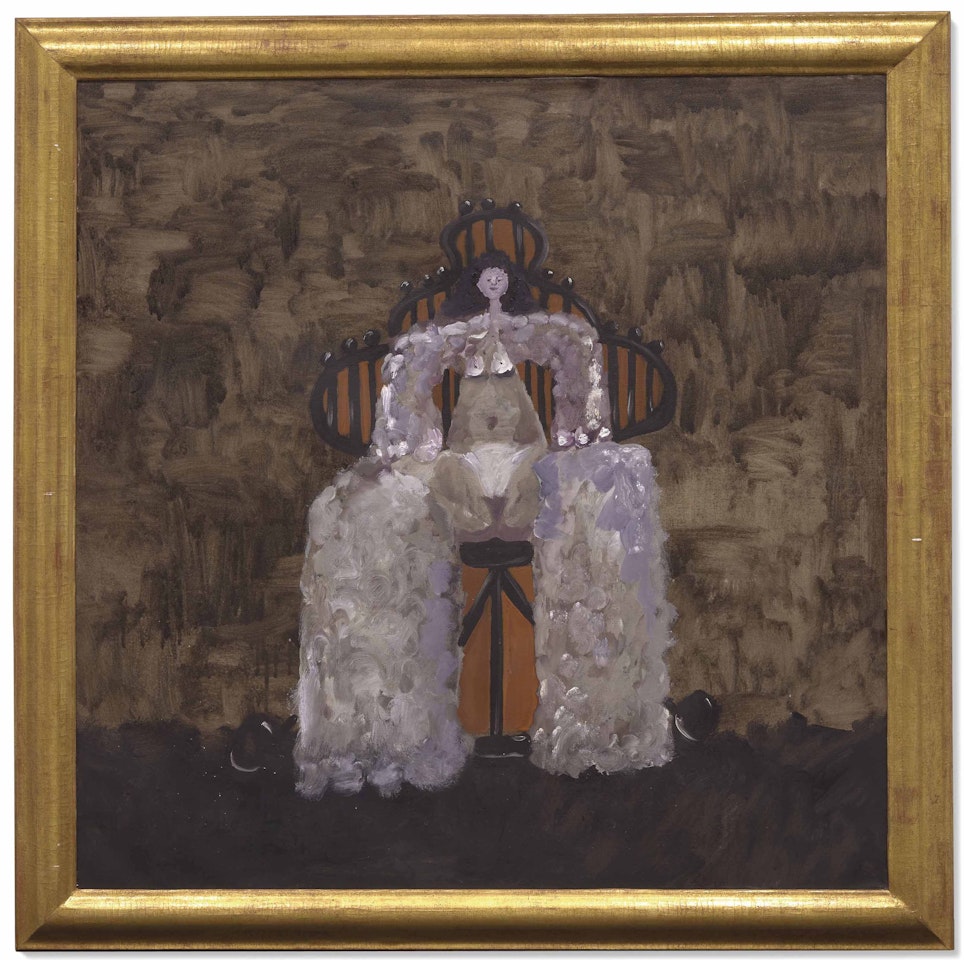 Insulated female composition by George Condo