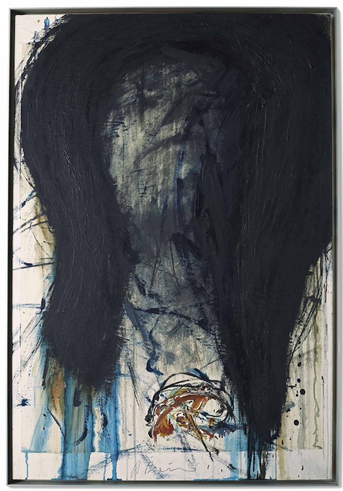 Death Mask (Gustave Mahler) by Arnulf Rainer