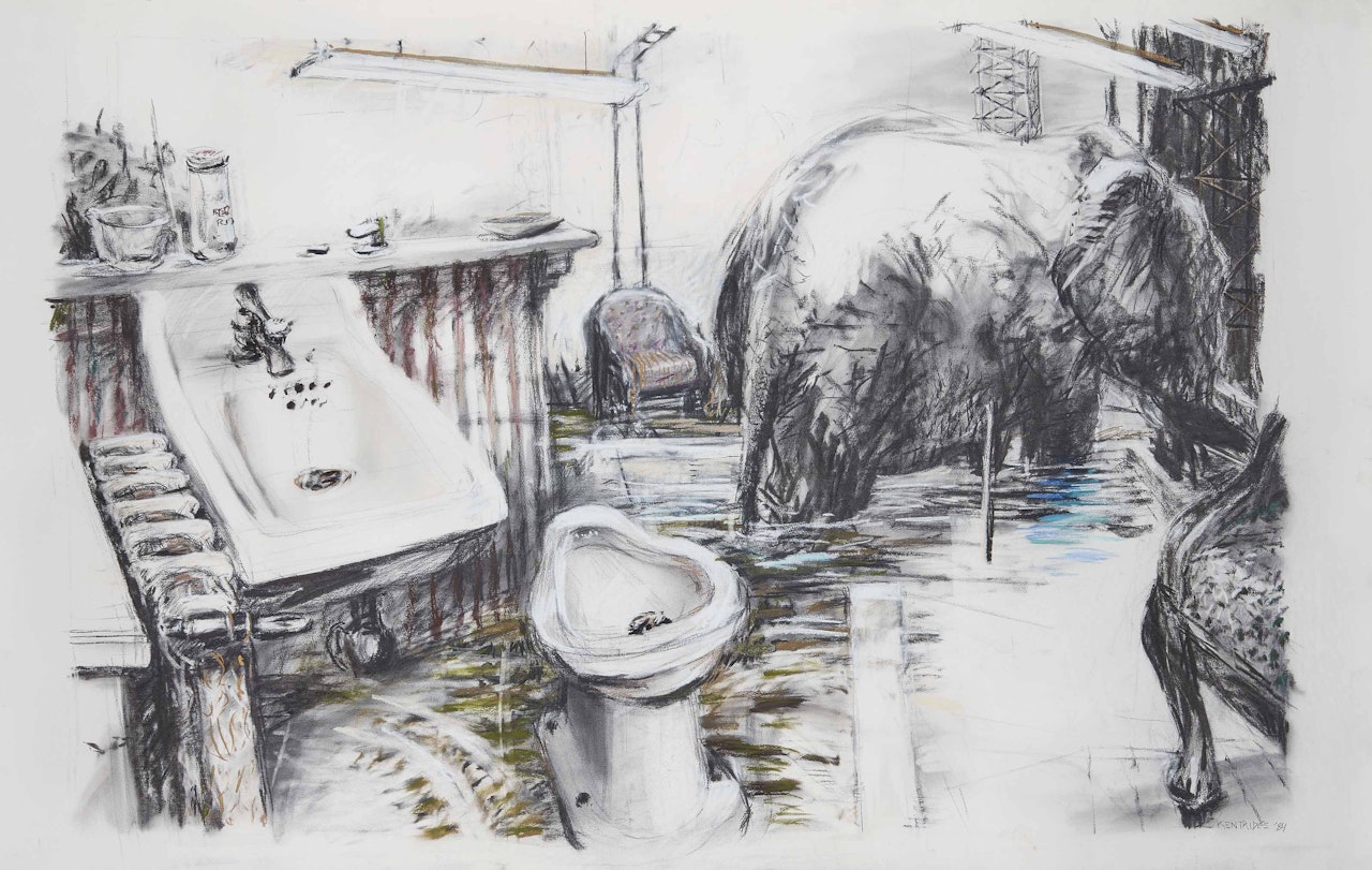 Dans le boudoir by William Kentridge