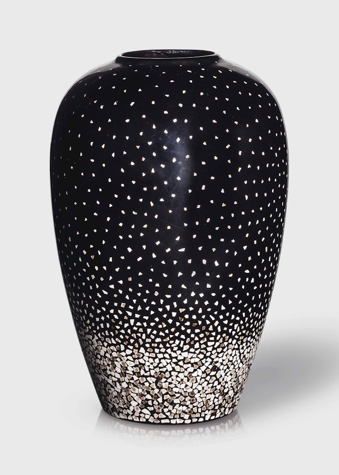 A VASE by Jean Dunand