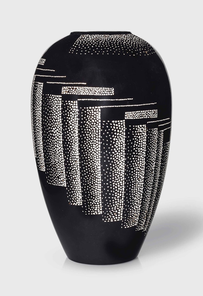 A VASE by Jean Dunand