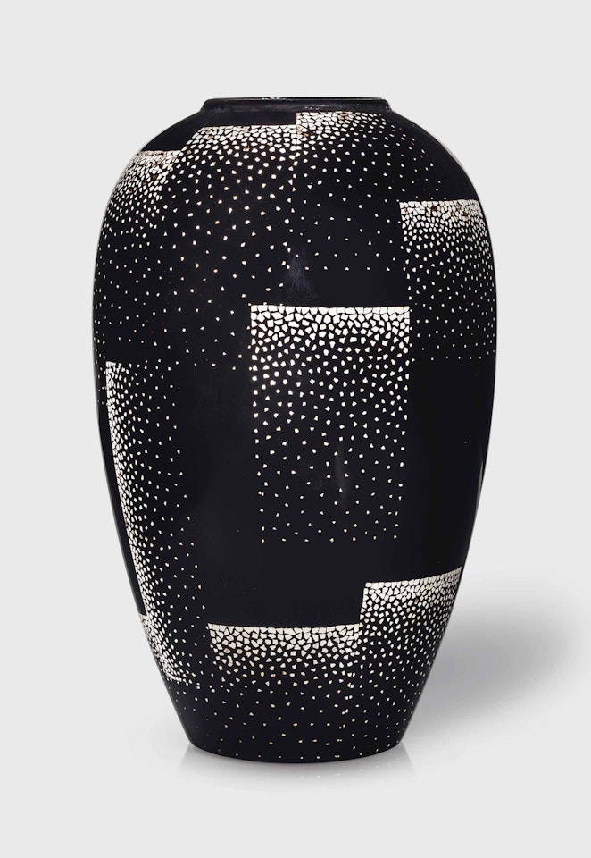 A VASE by Jean Dunand