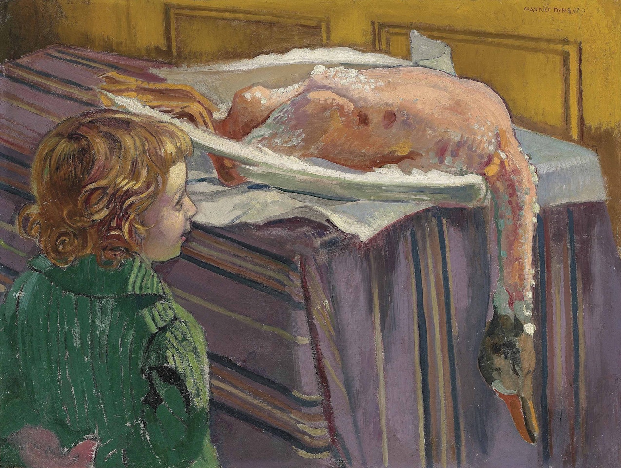 L’enfant à l’oie by Maurice Denis