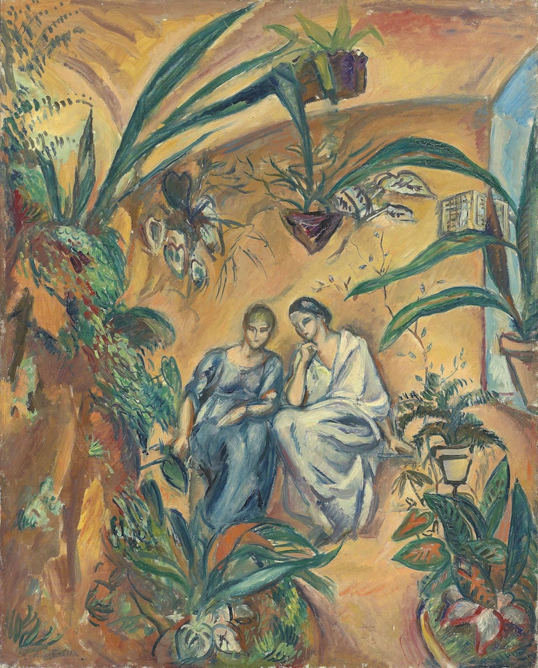 Deux femmes assises by Othon Friesz