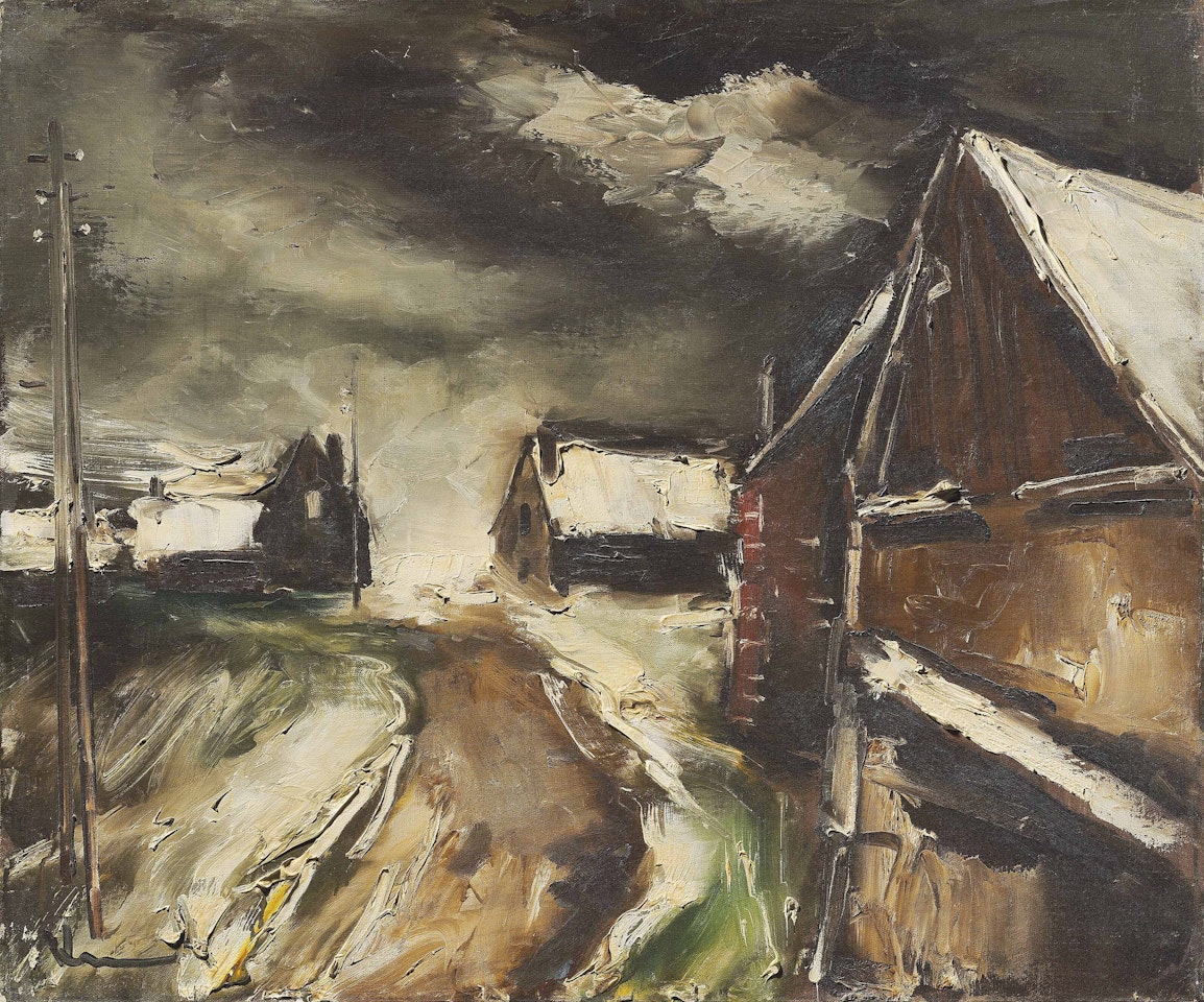 Paysage d'hiver by Maurice de Vlaminck