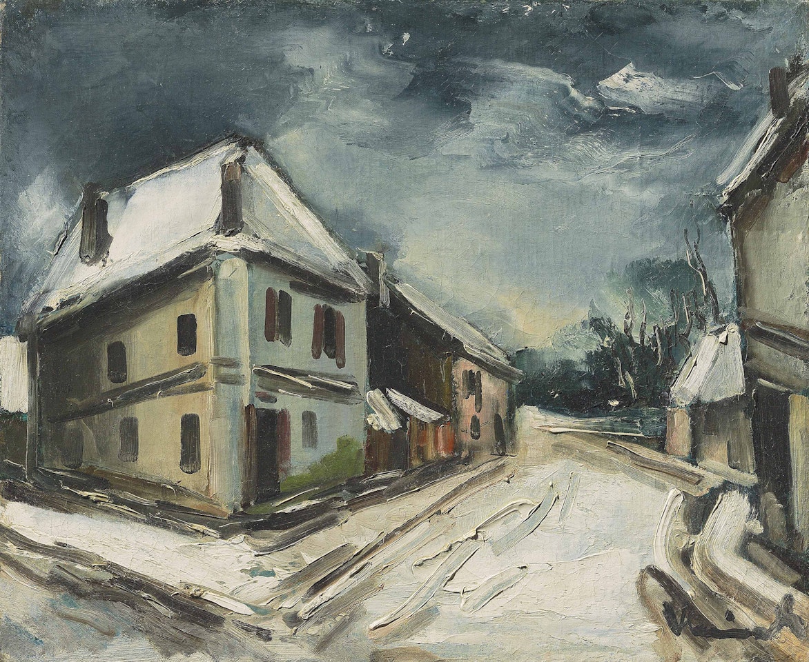 Effet de neige by Maurice de Vlaminck
