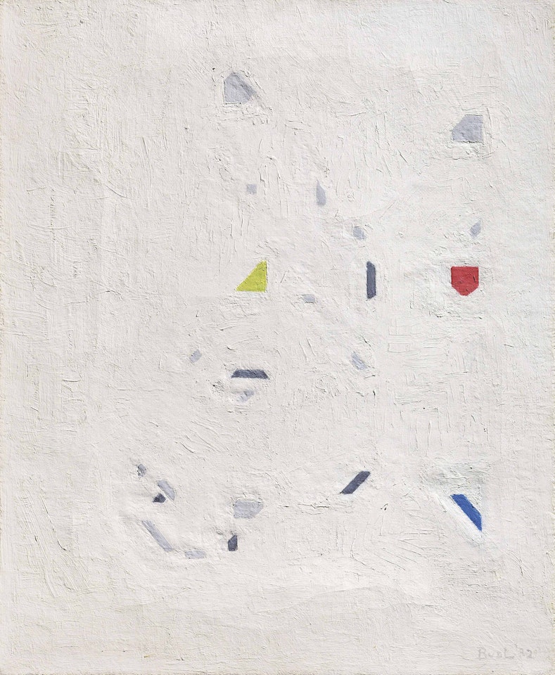 Kop van een ezel by Bart van der Leck