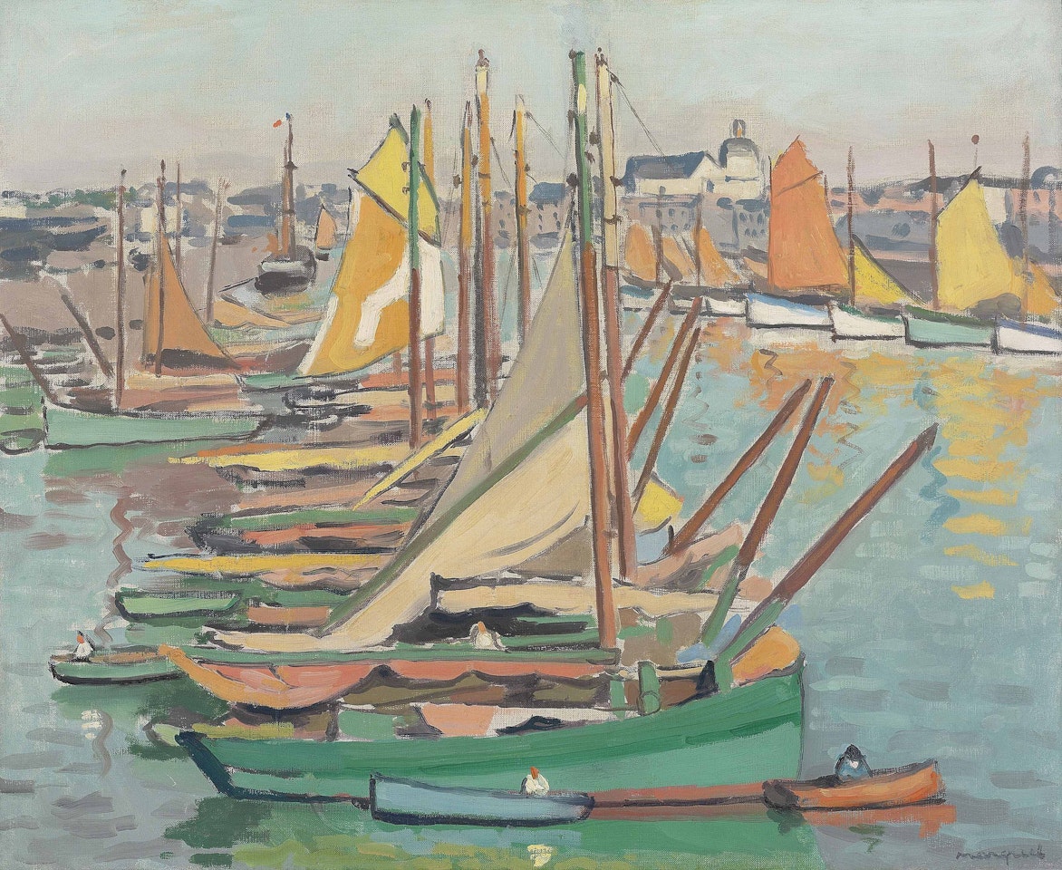Le Port des Sables-d’Olonne by Albert Marquet