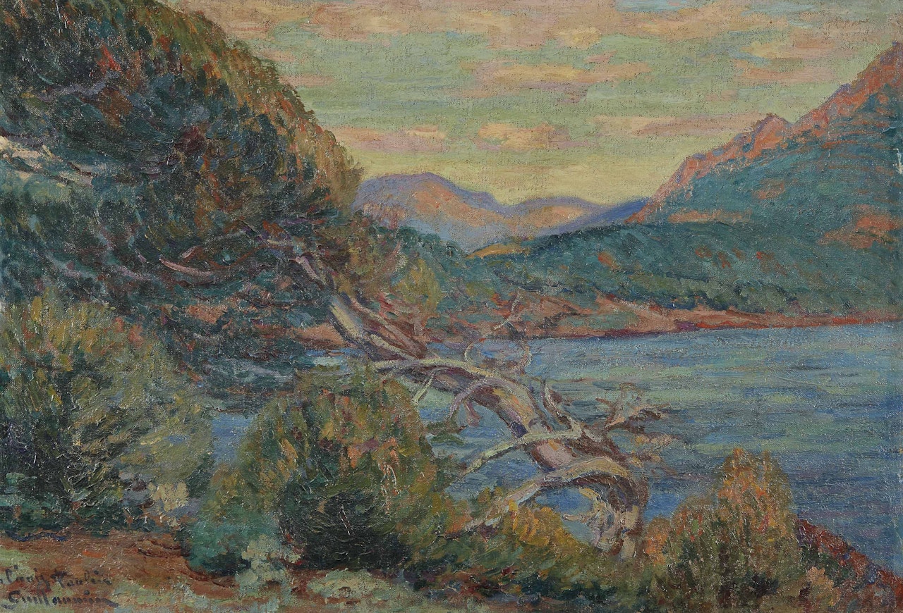 Paysage de Provence by Armand Guillaumin